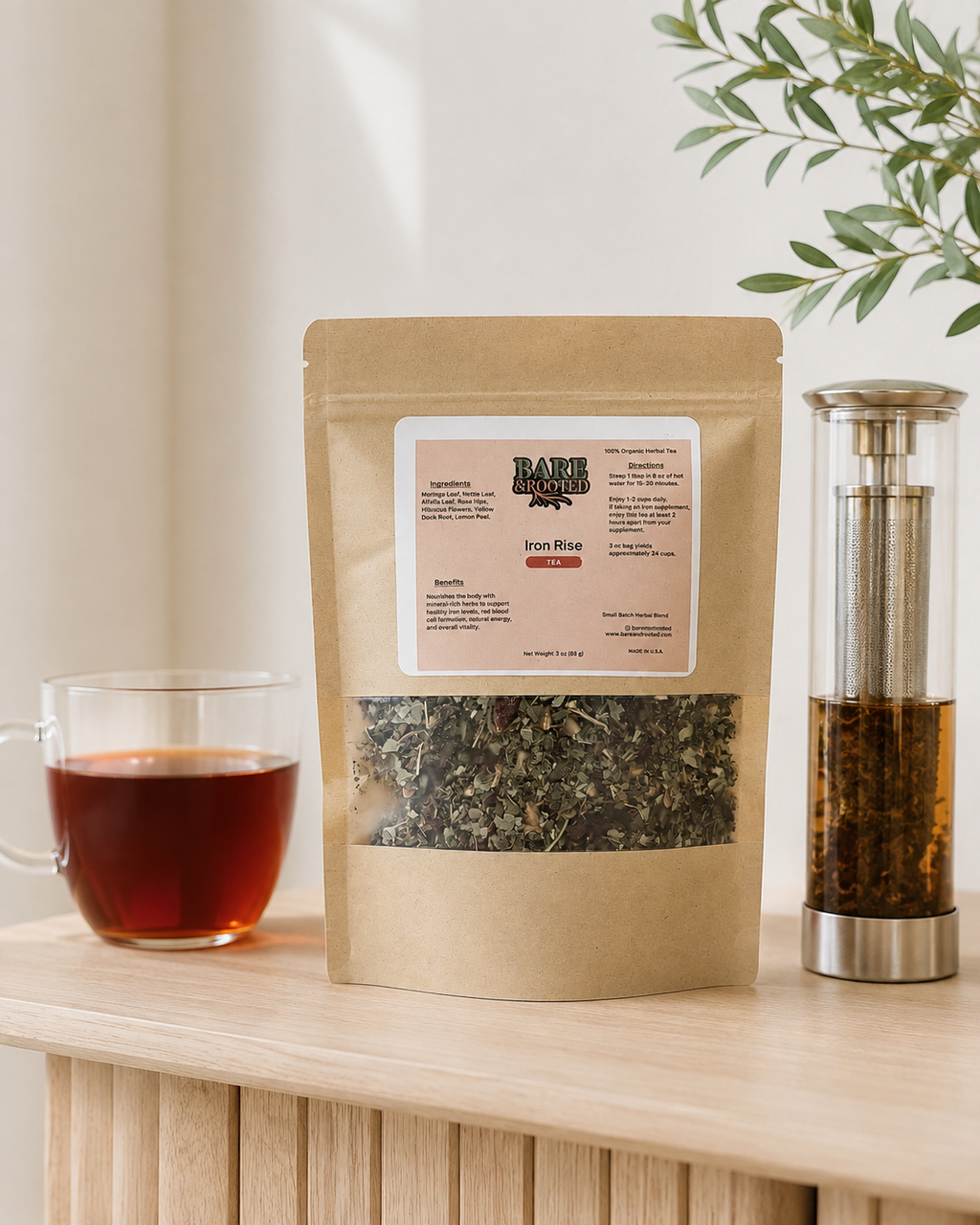 Iron Rise Support Tea