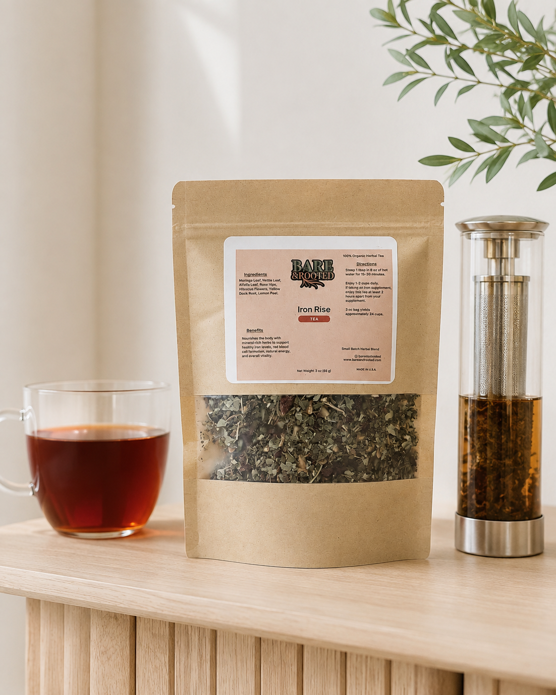 Iron Rise Support Tea